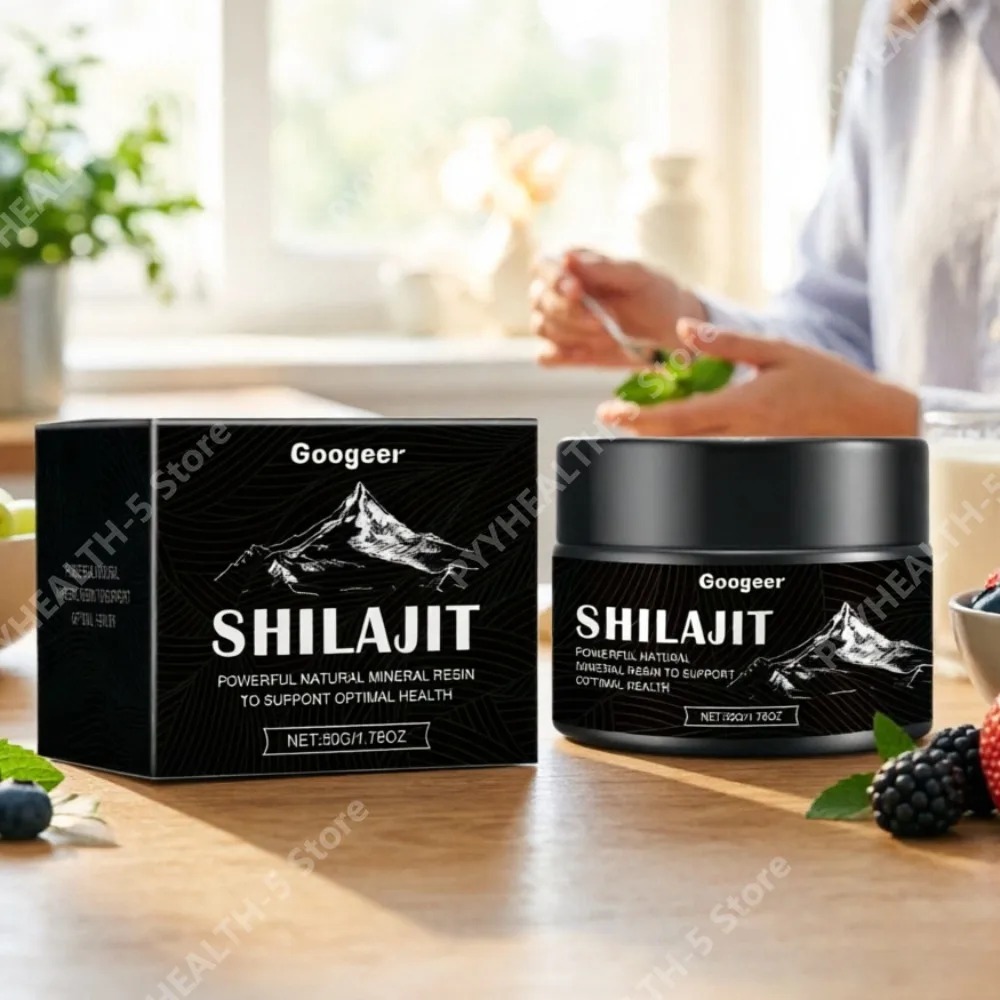 Tulsi Holy Basil - Googeer Shilajit Resin Paste Energy Vitality