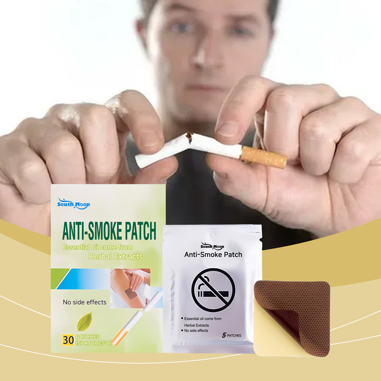  ﻿30/60/90pcs Quit Smoking Pa - Herbal Zone recension och pris
