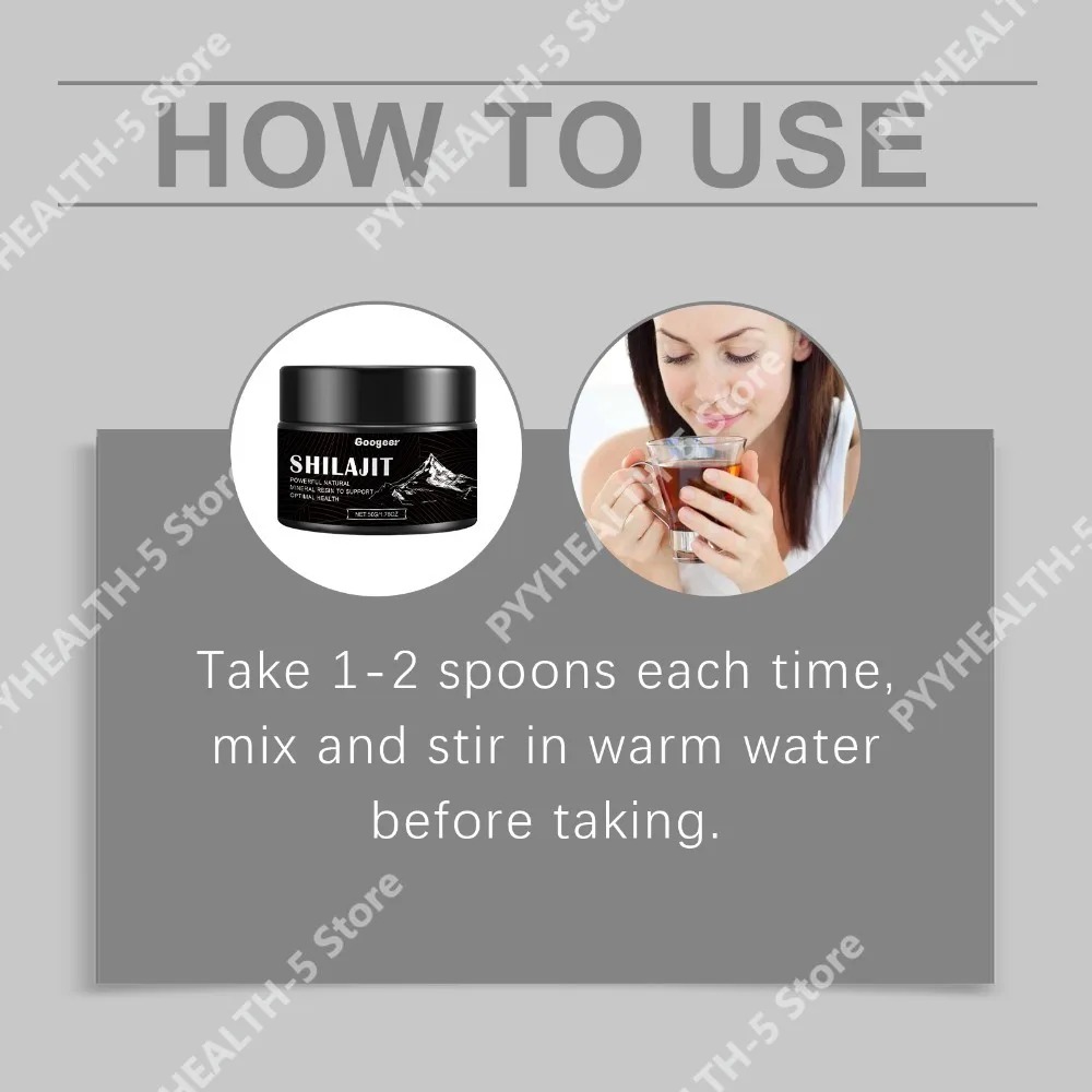 Googeer Shilajit Resin Paste E - Tulsi Holy Basil recension och pris